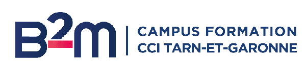 Logo de B2M campus formation CCI Tarn et Garonne